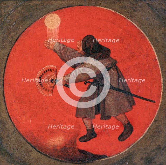 'He cannot tolerate the sun shimmering in the water', c1558-1560. Artist: Pieter Bruegel the Elder