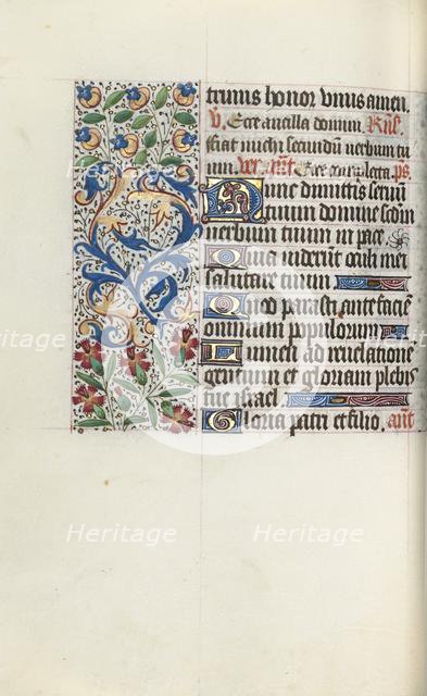 Book of Hours (Use of Rouen): fol. 78v, c. 1470. Creator: Master of the Geneva Latini (French, active Rouen, 1460-80).
