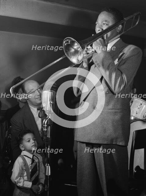 Portrait of Jay Higginbotham, New York, N.Y.(?), 1938. Creator: William Paul Gottlieb.