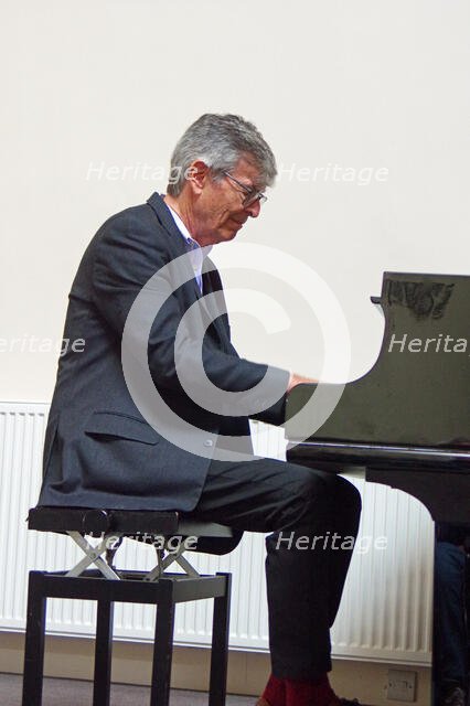Darius Brubeck, Darius Brubeck Quartet, NJA Fundraiser, Loughton Methodist Church, Essex, Sep 2021. Creator: Brian O'Connor.