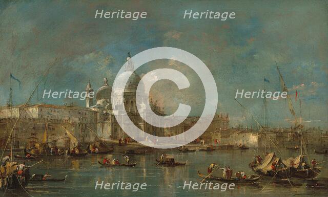Santa Maria della Salute, c. 1770. Creator: Francesco Guardi.