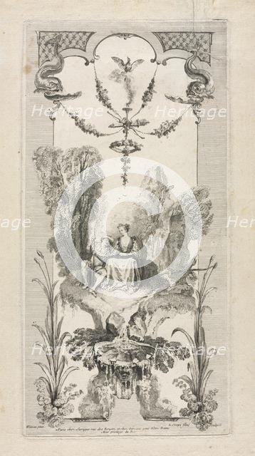 Pastoral, Arabesque. Creator: Louis Crépy (French).