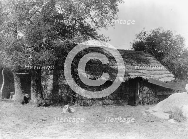 A Diegueño home, c1924. Creator: Edward Sheriff Curtis.