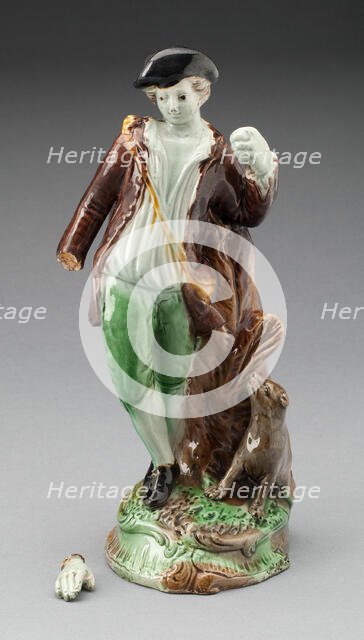 Shepherd, Staffordshire, c. 1790. Creator: Staffordshire Potteries.