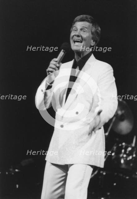 Pat Boone, London Palladium, 1993. Creator: Brian Foskett.