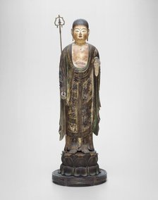 Jizo Bosatsu, Kamakura period, late 12th/early 13th century. Creator: Unknown.