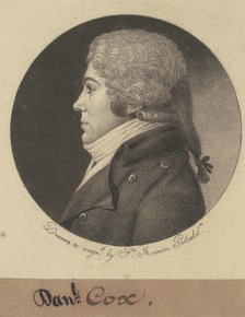 Cox, 1798. Creator: Charles Balthazar Julien Févret de Saint-Mémin.