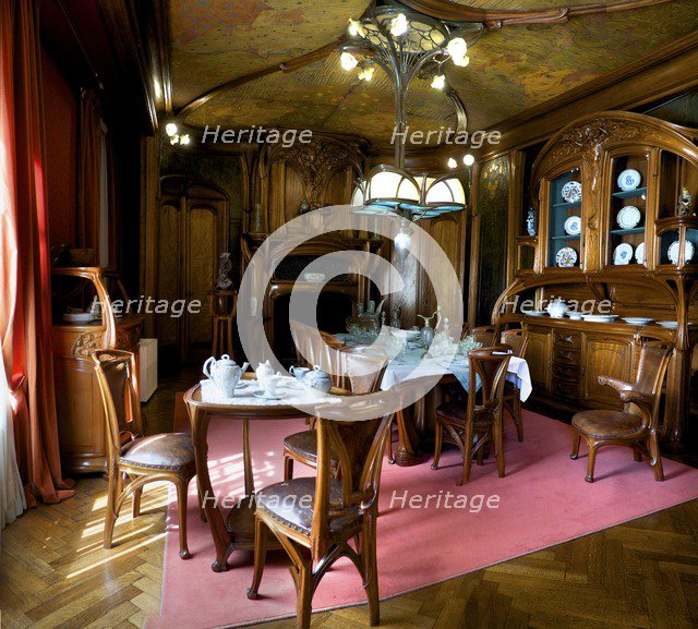 Salle a manger, 1903-1906, (c2014-2017). Artist: Alan John Ainsworth.