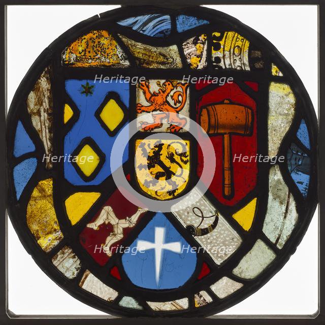 Heraldic Roundel, 1500s. Creator: Unknown.