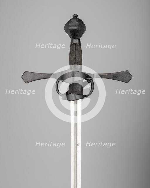 Estoc (Thrusting Sword), German, Saxony, late 16th century. Creator: Unknown.