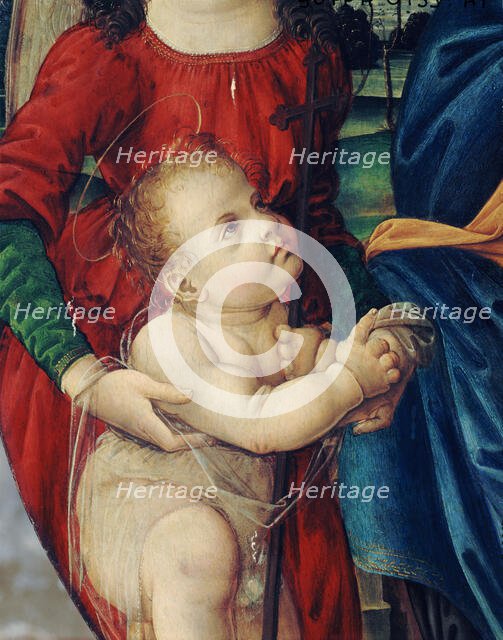 Madonna and Child with Saint John the Baptist and two angels, between 1470 and 1530. Creator: Masaccio Tommaso.