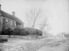 Nelson House (i.e. York Hall) and street view, Yorktown, Va., c1903. Creator: William H. Jackson.