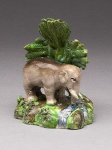 Elephant, Staffordshire, c. 1820/30. Creator: Staffordshire Potteries.