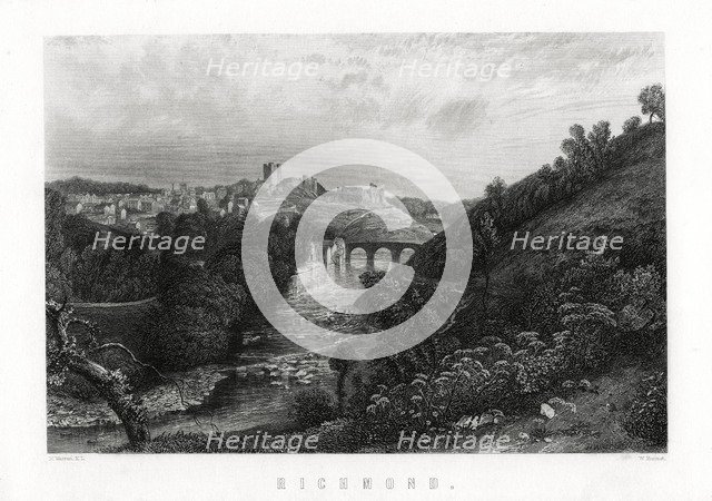 Richmond, London, 1883.Artist: W Forrest