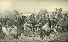 'Native Auxiliaries Hurrying to Delhi', c1850s, (1901). Creator: George Francklin Atkinson.
