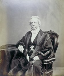 Sir James Duke, Alderman of the City of London, 1868. Artist: Anon