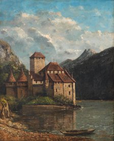 Chillon Castle, after 1873. Creator: Courbet, Gustave (1819-1877).