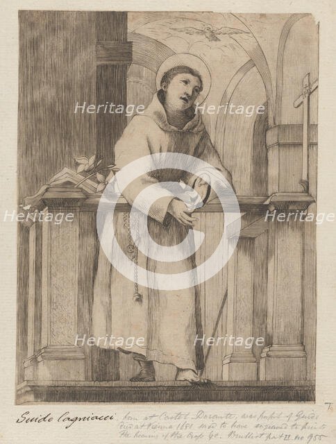 Saint Anthony of Padua, 1650-1700., 1650-1700. Creator: Anon.