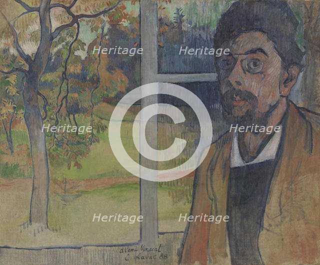 Self-Portrait, 1888. Creator: Laval, Charles (1862-1894).