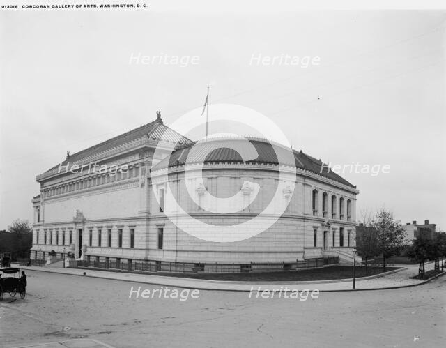 Corcoran Gallery of Arts, Washington, D.C., between 1897 and 1906. Creator: Unknown.