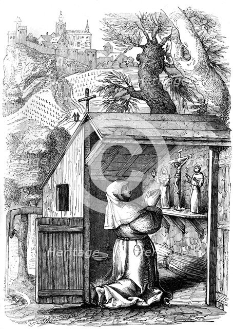 Saint Colette (1381-1447), c16th century (1849). Artist: Unknown