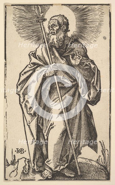 Saint Thomas from Christ and the Apostles, 1519. Creator: Hans Baldung.