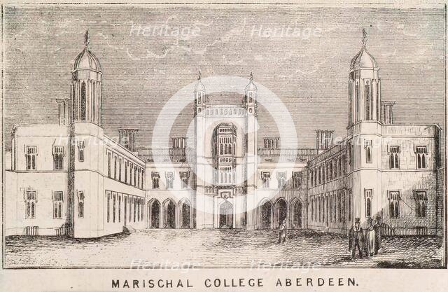 Marischal College, Aberdeen, c1830s-1860s. Creator: Unknown.