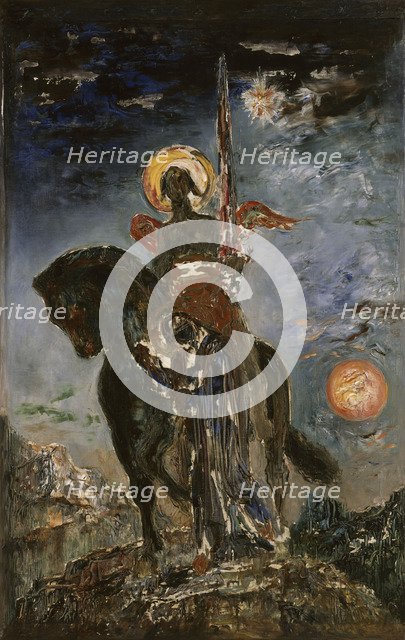 The Parca and the Angel of Death (La Parque et l'ange de la Mort), c. 1890.