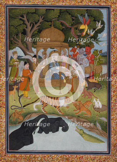 Solomon as the King of the Three Worlds, between c1775 and c1800. Creator: Unknown.