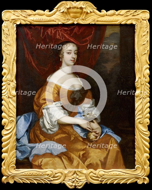 Portrait of Margaret Hughes (c. 1630-1719).