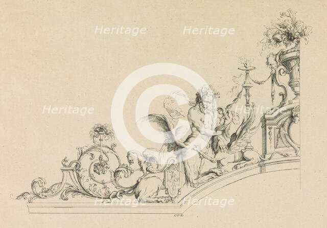 Desseins Arabesques a Plusieurs Usages Inventés par J.B. Toro, 1716., 1716. Creator: Jean Bernard Toro.