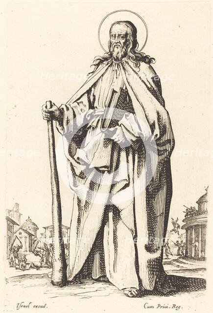 Saint James the Less, published 1631. Creator: Jacques Callot.
