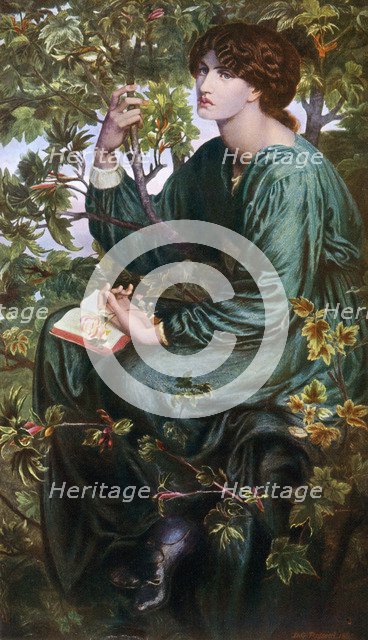 'Day Dream', 1880, (1912).Artist: Dante Gabriel Rossetti