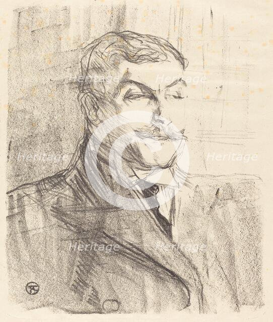 Lucien Guitry, 1896. Creator: Henri de Toulouse-Lautrec.