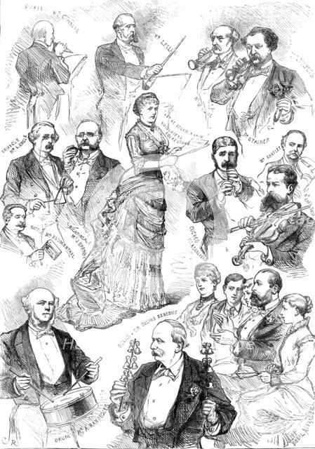 Romberg's Toy Symphony: performance at St. James's Hall, 1880. Creator: Unknown.