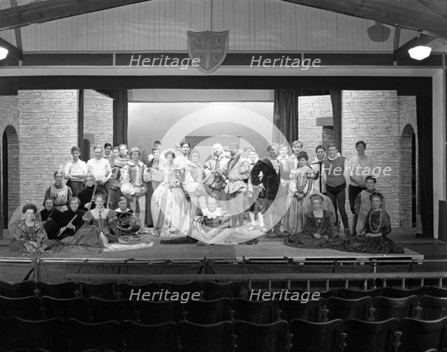 Production of Shakespeare's Twelfth Night, Worksop College, Derbyshire, 1960. Artist: Michael Walters