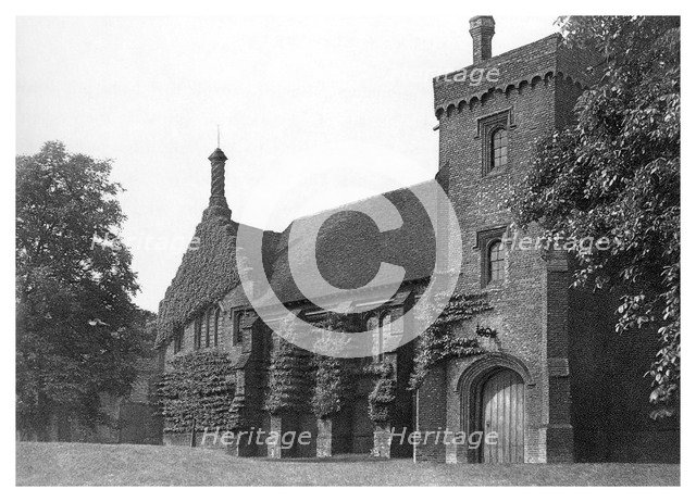 Old Hatfield House, Herfordshire, 1896.Artist: Boussod, Valadon & Co