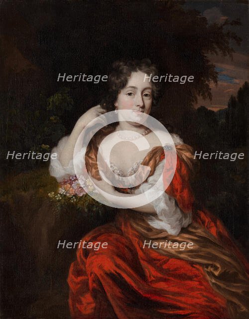 Portrait of Catharina Dierquens (1664-1715), c1680s. Creator: Nicolaes Maes.