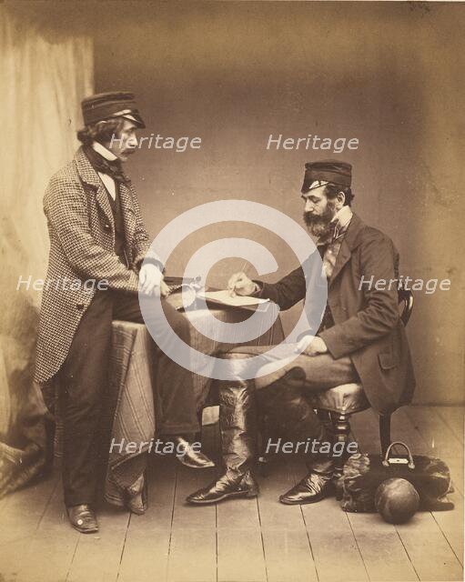 The Sanitary Commission, 1855. Creator: Roger Fenton.