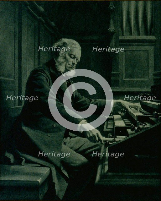 Portrait of the composer César Franck (1822-1890).