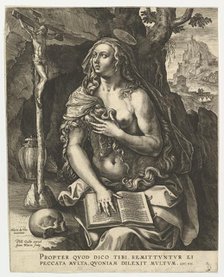 Mary Magdalen.n.d. Creator: Jan Wierix.