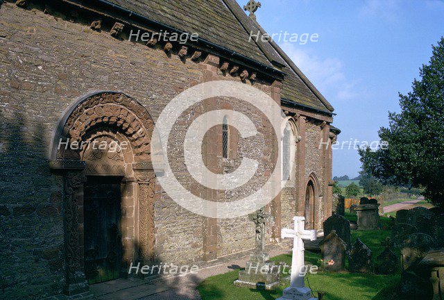 Kilpeck Church, 12th century.