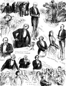 Complimentary Dinner to Mr. Henry Irving at St. James's Hall, 1883. Creator: R. Taylor.