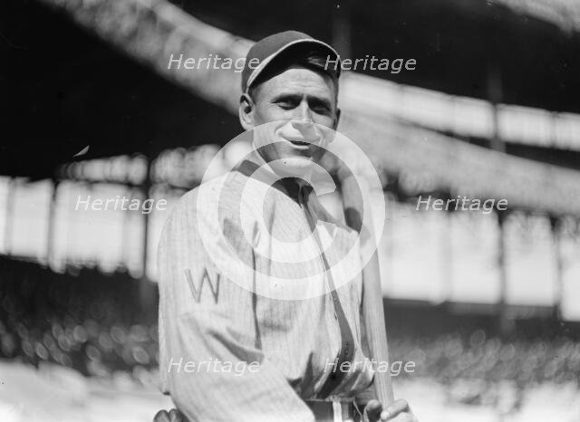 Danny Moeller, Washington AL (baseball), 1913. Creator: Bain News Service.