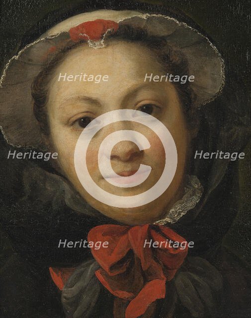 Mrs Charlotta Pilo, née Desmarées, 1756. Creator: Carl Gustaf Pilo.