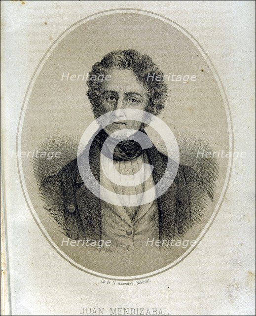 Juan Alvarez Mendizabal (1790-1853), Spanish politician.