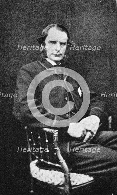 Portrait of Charles Kingsley, c1860. Creator: Unknown.