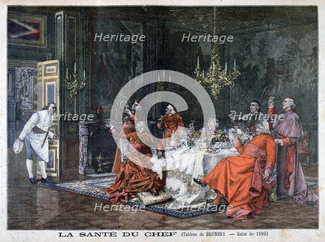 'An Eminent Gathering', 1898. Creator: F Meaulle.