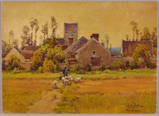 French Village, late 19th-early 20th century. Creator: H. Anthony Dyer.