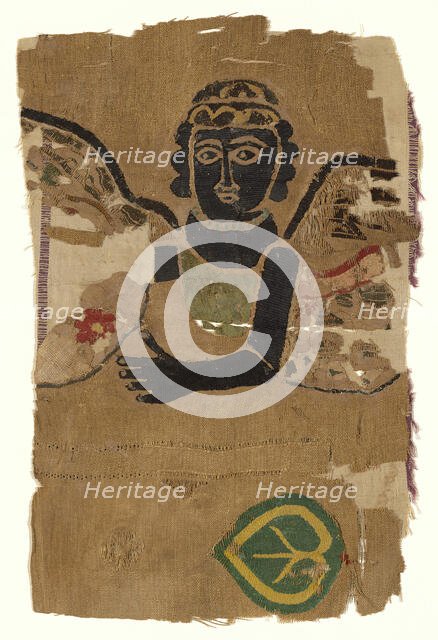 Fragment (Hanging), Egypt, Roman period (30 B.C.-641 A.D.), 5th/6th century. Creator: Unknown.